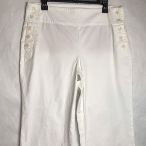 Talbots sailor pant wide leg 12